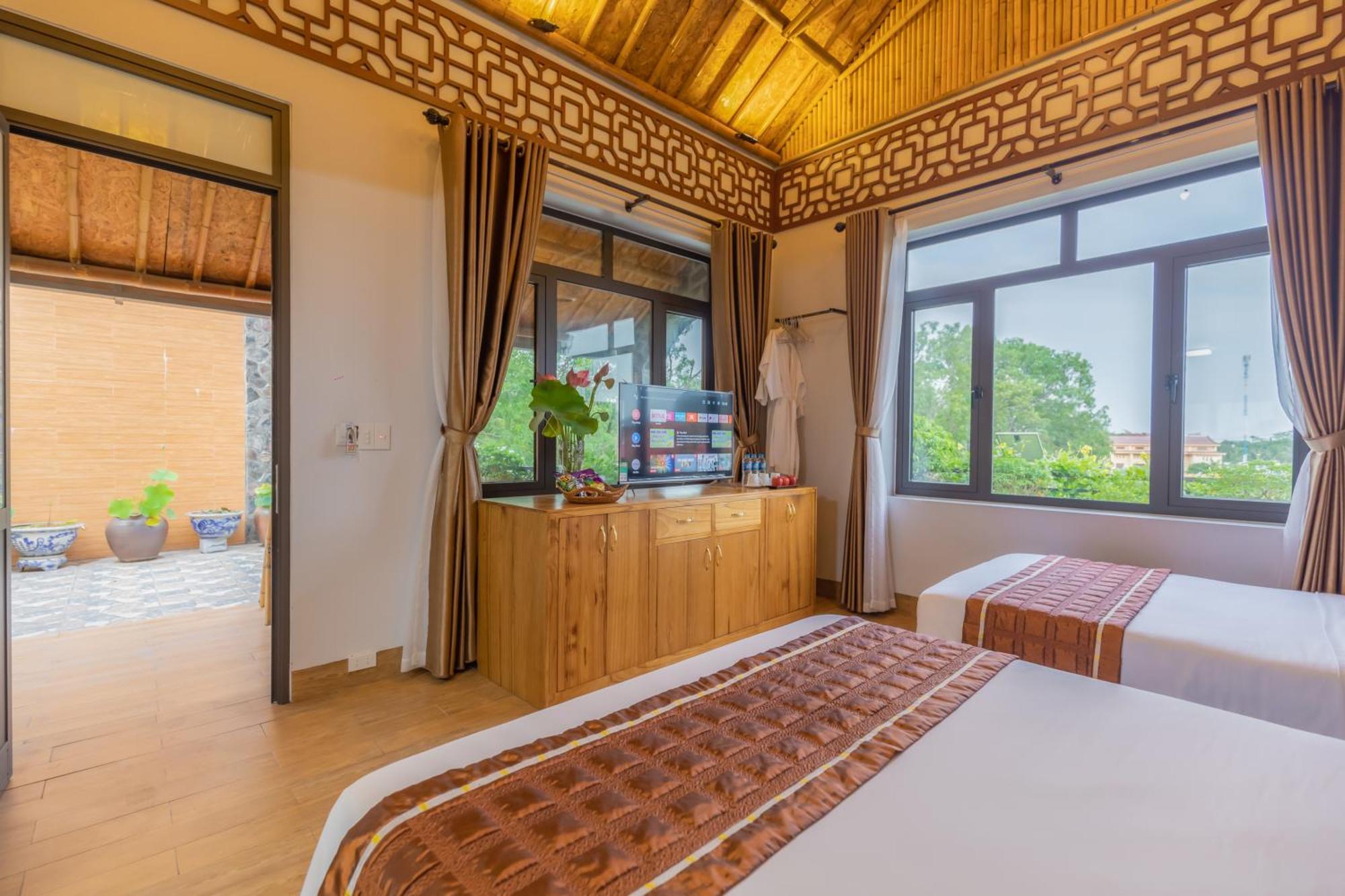 נין בין Tam Coc Serenity Hotel & Bungalow מראה חיצוני תמונה