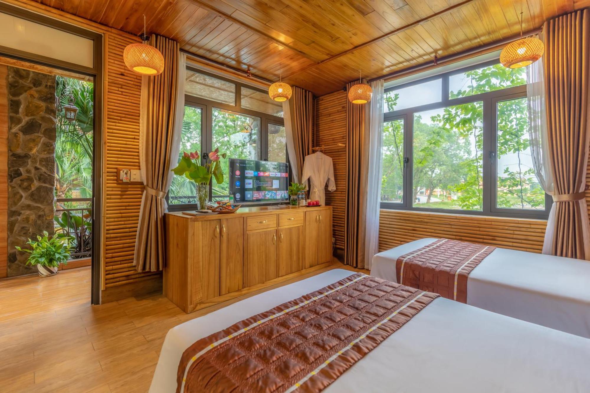 נין בין Tam Coc Serenity Hotel & Bungalow מראה חיצוני תמונה